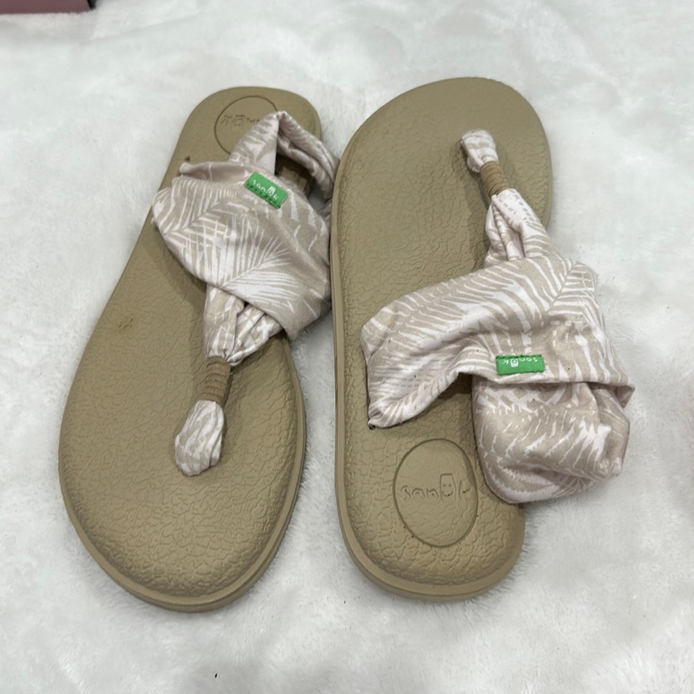 SANIK sling back yoga sandals size 8.5